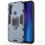 For Xiaomi Redmi Note 8 Panther PC + TPU Shockproof Protective Case(Blue)