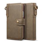 For iPhone 11 Pro Cowhide Texture Horizontal Flip Leather Case, with Holder & Card Slots & Wallet & Lanyard(Coffee)