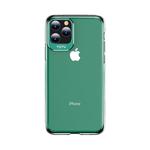 For iPhone 11 Pro TOTUDESIGN Clear Crystal Series Metal + PC Protective Case(Green)