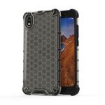 For Xiaomi Redmi 7A Honeycomb Shockproof PC + TPU Protective Case(Black)