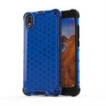 For Xiaomi Redmi 7A Honeycomb Shockproof PC + TPU Protective Case(Blue)