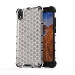 For Xiaomi Redmi 7A Honeycomb Shockproof PC + TPU Protective Case(Grey)