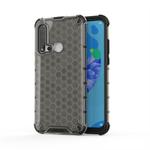 For Huawei Nova 5i Honeycomb Shockproof PC + TPU Protective Case(Black)