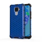 For Huawei Nova 5i Pro Honeycomb Shockproof PC + TPU Protective Case(Blue)