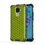 For Huawei Nova 5i Pro Honeycomb Shockproof PC + TPU Protective Case(Green)
