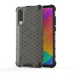 For Xiaomi Mi CC9e Honeycomb Shockproof PC + TPU Protective Case(Black)