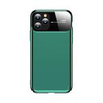 For iPhone 11 Pro Max TOTUDESIGN Magic Mirror Series Shockproof PC + Glass Protective Case(Green)