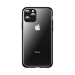 For iPhone 11 Pro TOTUDESIGN Concise Series Shockproof Electroplating TPU Protective Case(Black)