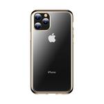 For iPhone 11 Pro Max TOTUDESIGN Concise Series Shockproof Electroplating TPU Protective Case(Gold)
