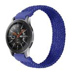 20mm Universal Nylon Weave Watch Band(Blue)