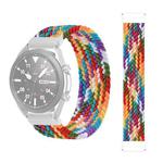 20mm Universal Nylon Weave Watch Band (Rainbow)