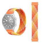 22mm Universal Nylon Weave Watch Band (Colorful Orange)