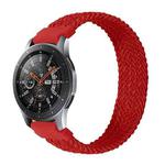 22mm Universal Nylon Weave Watch Band(Red)