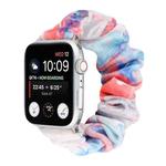 Flannel Hair Ring  Strap Watch Band For Apple Watch Ultra 49mm / Series 8&7 45mm / SE 2&6&SE&5&4 44mm / 3&2&1 42mm(12)