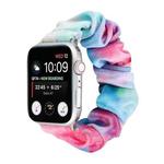 Flannel Hair Ring  Strap Watch Band For Apple Watch Ultra 49mm / Series 8&7 45mm / SE 2&6&SE&5&4 44mm / 3&2&1 42mm(20)