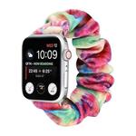 Flannel Hair Ring  Strap Watch Band For Apple Watch Series 8&7 41mm / SE 2&6&SE&5&4 40mm / 3&2&1 38mm(8)