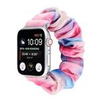 Flannel Hair Ring  Strap Watch Band For Apple Watch Series 8&7 41mm / SE 2&6&SE&5&4 40mm / 3&2&1 38mm(10)