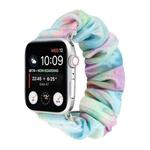 Flannel Hair Ring  Strap Watch Band For Apple Watch Series 8&7 41mm / SE 2&6&SE&5&4 40mm / 3&2&1 38mm(14)