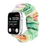 Flannel Hair Ring  Strap Watch Band For Apple Watch Series 8&7 41mm / SE 2&6&SE&5&4 40mm / 3&2&1 38mm(18)