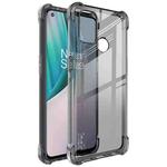 For OnePlus Nord N100 IMAK All-inclusive Shockproof Airbag TPU Case(Transparent Black)