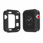 Frosted Protective Case For Apple Watch Series 6 & SE & 5 & 4 40mm(Black)