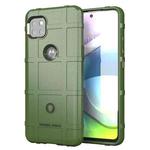 For Motorola Moto G 5G Full Coverage Shockproof TPU Case(Army Green)