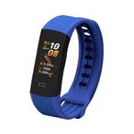 B6W 0.96 inch Color Screen Smart Bluetooth Watch, Support Sleep Monitor / Heart Rate Monitor / Blood Pressure Monitor / Temperature Measurement(Blue)