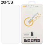 For Oukitel C21 20 PCS 0.26mm 9H 2.5D Tempered Glass Film