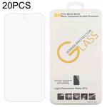 For Oukitel WP6 20 PCS 0.26mm 9H 2.5D Tempered Glass Film