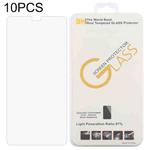For Wiko Y61 10 PCS 0.26mm 9H 2.5D Tempered Glass Film