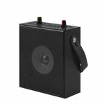 K10 10W Bluetooth 5.0 Portable Handheld Square Dance Bluetooth Speaker(Black)