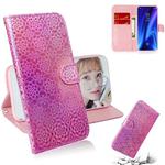 For Xiaomi  Redmi K20 / K20 Pro Solid Color Colorful Magnetic Buckle Horizontal Flip PU Leather Case with Holder & Card Slots & Wallet & Lanyard(Pink)