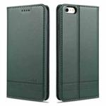 AZNS Magnetic Calf Texture Horizontal Flip Leather Case with Card Slots & Holder & Wallet For iPhone 6(Dark Green)