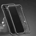 For iPhone 11 Shockproof Metal Protective Frame (Black)