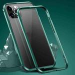 For iPhone 12 Pro Max Shockproof Metal Protective Frame(Green)