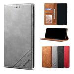 For Samsung Galaxy S10 Plus GUSSIM GS-001 Business Style Horizontal Flip Skin Feel PU Leather Case with Holder & Card Slots & Wallet & Photo Frame(Gray)