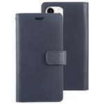 For iPhone 11 Pro Max MERCURY GOOSPERY MANSOOR Horizontal Flip Leather Case with Holder & Card Slots & Wallet(Navy)
