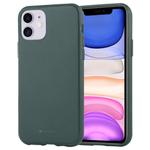 For iPhone 11 MERCURY GOOSPERY STYLE LUX Shockproof Soft TPU Case(Green)