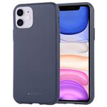 For iPhone 11 MERCURY GOOSPERY STYLE LUX Shockproof Soft TPU Case(Navy)