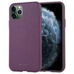 For iPhone 11 Pro MERCURY GOOSPERY STYLE LUX Shockproof Soft TPU Case(Purple)