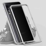 For Xiaomi Mi 9 Shockproof Ultra-thin Metal Protective Frame(Silver)