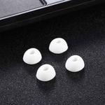 2 Pairs Soft Silicone Ear Caps with Net for AirPods Earphones, Size:L