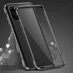 For Samsung Galaxy S20 Shockproof Ultra-thin Metal Protective Frame(Black)