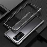 For Huawei P40 Pro Shockproof Ultra-thin Metal Protective Frame(Black)