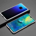 For Huawei Mate 20 Shockproof Ultra-thin Metal Protective Frame(Silver)