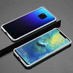 For Huawei Mate 20 Pro Shockproof Ultra-thin Metal Protective Frame(Silver)