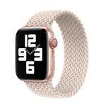 Nylon Single-turn Braided Watch Band For Apple Watch Series 7 41mm / 6 & SE & 5 & 4 40mm / 3 & 2 & 1 38mm, Length:L 155mm (Starlight)