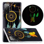 For Samsung Galaxy S20 FE Luminous TPU Mobile Phone Protective Case(Black Wind Chimes)