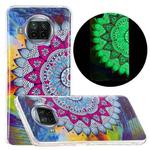 For Xiaomi Mi 10T Lite 5G Luminous TPU Mobile Phone Protective Case(Half-flower)