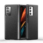 For Samsung Galaxy Z Fold2 5G Litchi Texture TPU Protective Case(Black)